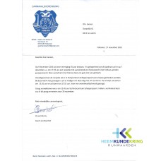 Uitnodiging Olde Tollus 55 jarig bestaan